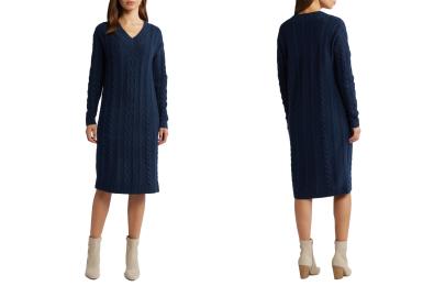 This 'Comfortable and Flattering' Sweater Dress Is 40% Off at Nordstrom