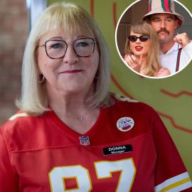 Donna Kelce's Subtle Reference to Taylor, Travis in ‘Holiday Touchdown’