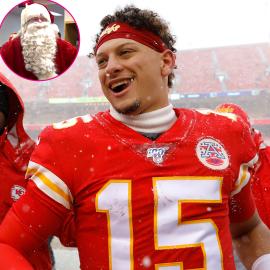 Patrick Mahomes Says Coach Andy Reid is Too ‘Skinny’ to Dress Up as Santa