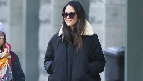 Shop a Lookalike for Olivia Munn's Loewe Puffer Bomber Jacket