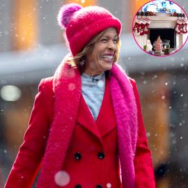 Today's Hoda Kotb Shows Off Her Suburban Home Christmas Decorations