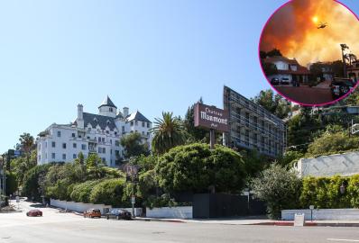 Hollywood Celebrity Hotel Welcomes Firefighters, Evacuees of L.A. Fires