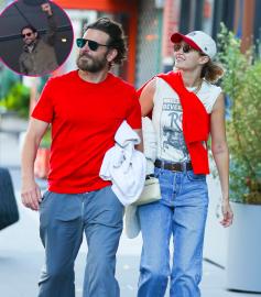 Bradley Cooper and Gigi Hadid Cheer on Philadelphia Eagles at NFL Playoffs