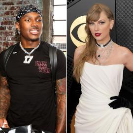 Chiefs’ Mecole Hardman Posts Picture With Taylor Swift to Celebrate 2024
