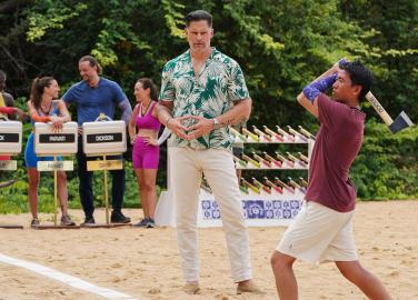 ‘Deal or No Deal Island’ Cast Gets Cut Throat in Axe Throwing Game: Watch