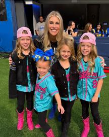 Kelly Stafford’s Daughter Was Puking at Rams Playoff Game Post-Hospital