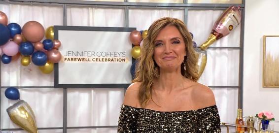 QVC Host Jennifer Coffey Holds Back Tears in Final Show