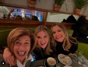 Hoda Kotb Reunites With Jenna Bush Hager, Savannah Guthrie After ‘Today’ Exit