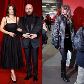 John Travolta's Daughter Ella Twins With Taylor Swift's Chanel Game-Day Look