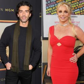 Justin Baldoni Recalls Awkward Hug With Britney Spears in Resurfaced Clip