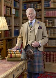 King Charles Wears Kilt In New Photo For Burns Night
