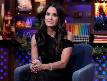 Kyle Richards Breaks Down the 4th Wall Before Storming Off 'RHOBH' Set