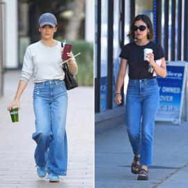 Why Lucy Hale Is Our Casual Friday Denim Jeans Queen