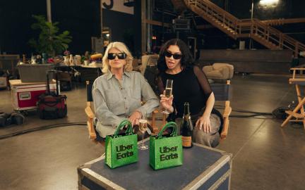 Martha Stewart Warns 'Snitches Get Stitches' in Uber Eats Super Bowl Ad