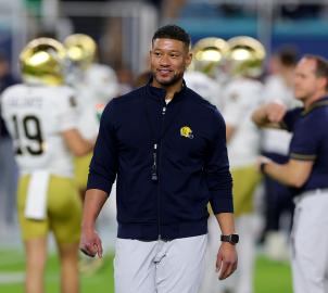 Notre Dame’s Marcus Freeman Converted to Catholicism After Taking the Job