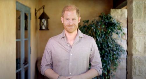 Prince Harry Appears in Surprise WellChild Video From His Montecito Home