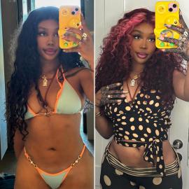 SZA Pops With New Pink Highlights: See Her Transformation