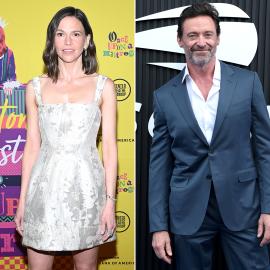 Sutton Foster Supports Hugh Jackman Opening Night of His Radio City NYC Show