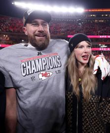 What Were Taylor Swift's 1st Words to Travis Kelce After AFC Championship?