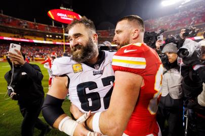Jason Kelce Debates What to Wear for Chiefs vs. Eagles Super Bowl