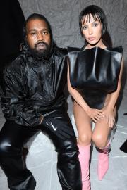 Kanye West and Bianca Censori Pack on the PDA at 30th Birthday Party