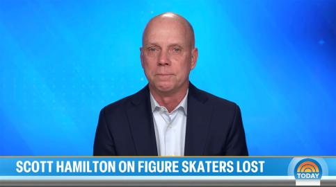 Olympian Scott Hamilton Cries Over D.C. Plane Crash: 'Beyond Devastation'