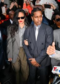 ASAP Rocky’s Lawyer Slams Claim Rihanna Brought Kids to Court for Sympathy