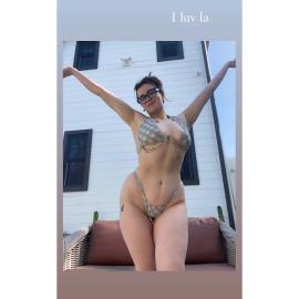Euphoria’s Barbie Ferreira Teases Curves and Shows Off Toned Figure in Bikini
