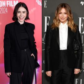 How New Mom Lily Collins and More Stars Celebrated Valentine's Day 2025