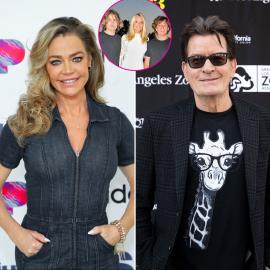 Denise Richards Makes Rare Comment About Ex Charlie Sheen's Twin Sons