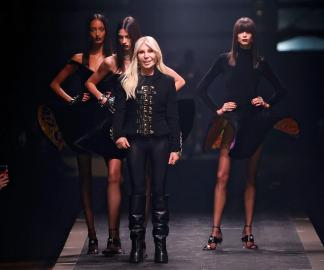 Donatella Versace Opens Emotional Milan Show With 'My Name Is...Versace'