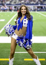 A Dallas Cowboys Cheerleader Reveals Her Game-Day Beauty Secrets