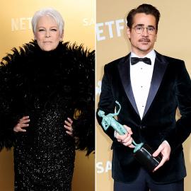 Jamie Lee Curtis Calls Colin Farrell Out at SAG Awards for Giving Her COVID