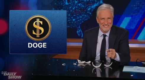 Jon Stewart Suffers Bloody Injury On Air in 'Daily Show' Mishap