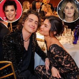 Kris and Caitlyn Jenner Competing for Kylie and Timothee's Time
