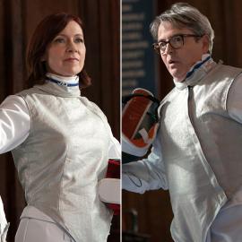 Matthew Broderick Has a Fence-Off With Carrie Preston During 'Elsbeth' Cameo