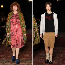 Molly Ringwald and Son Roman Strut Down the Runway Together at NYFW