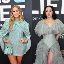 Nikki Glaser Takes Home Underwear From Charli XCX’s Grammys Performance