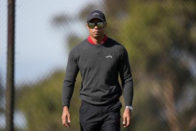Tiger Woods Makes 1st Public Appearance Since His Mother's Death