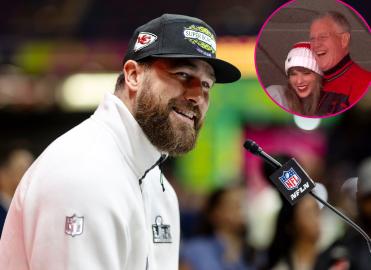 Travis Kelce Thinks Taylor Swift’s Dad Will Support Chiefs at Super Bowl