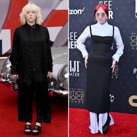 Billie Eilish Shows Off Weight Loss in Black Ensemble at 2025 Grammys