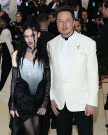 Grimes Not Happy Elon Musk Brought Their Young Son to the Oval Office