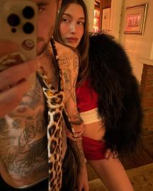 Hailey Bieber Shares Pics of Racy Valentine’s Date With Justin Bieber