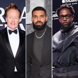 Conan O’Brien Writer Defends Oscars Joke About Kendrick Lamar and Drake