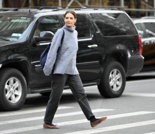 Katie Holmes’ Cozy Sweater Is Sold Out — But This $30 Lookalike Is Available!