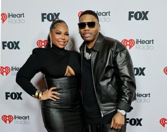Ashanti and Nelly Share Kiss on Stage as She Presents Him With iHeart Award