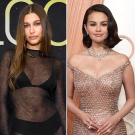 Hailey Bieber's Rep Addresses Claim She 'Liked' Post Mocking Selena Gomez