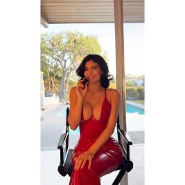 Kylie Jenner Would Wear Her Latex Dresses to Pick Up Her Kids at School