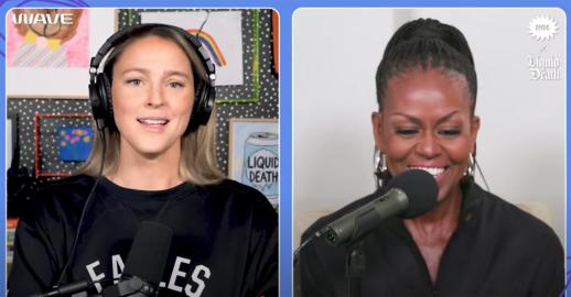 Kylie Kelce Claps Back at Criticism of Michelle Obama Podcast Episode