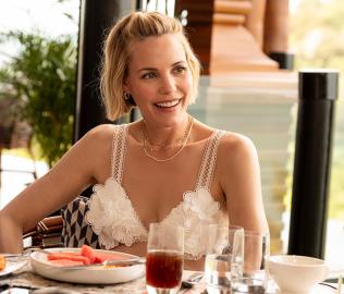 Leslie Bibb Shares Exactly How She Got Her ‘C--y Little Bob’ for ‘White Lotus’